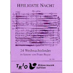 Heiligste Nacht - Partitur -Traditional / Arr.Franz Beyer