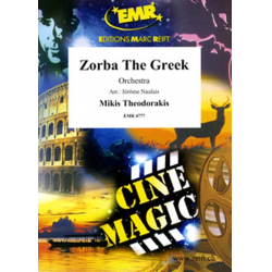 Zorba The Greek - Mikis Theodorakis / Arr. Jérôme Naulais