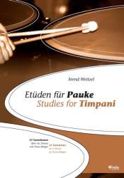 Etüden für Pauke (Studies for Timpani) - 19 Variations on a theme by Franz Krüger -Arend Weitzel