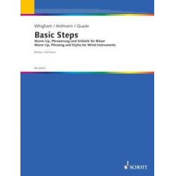 Basic Steps (Warm-up, Phrasierung und Stilistik für Bläser) - Partitur - Jiggs Whigham / Arr. Renold Quade