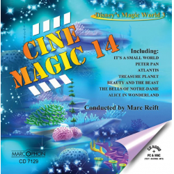 CD "Cinemagic 14 (Disney's Magic World 3)" - Philharmonic Wind Orchestra / Arr. Marc Reift