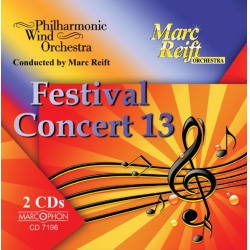 CD "Festival Concert 13 (2 CDs)" - Philharmonic Wind Orchestra / Arr. Marc Reift