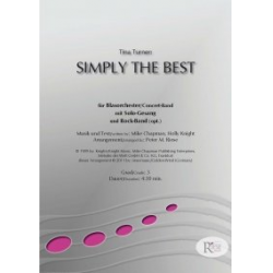 Simply the Best (opt. Gesang) -Tina Turner / Arr.Peter Riese