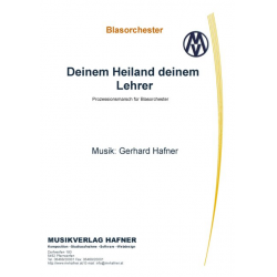 Deinem Heiland deinem Lehrer - Gerhard Hafner