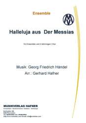 Halleluja aus Der Messias -Georg Friedrich Händel (George Frederic Handel) / Arr.Gerhard Hafner