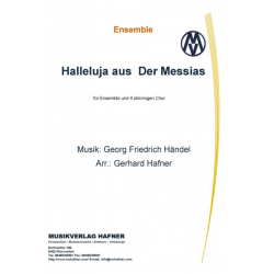 Halleluja aus Der Messias -Georg Friedrich Händel (George Frederic Handel) / Arr.Gerhard Hafner