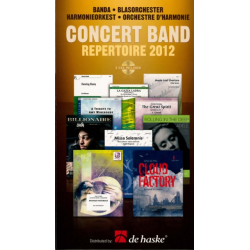 Promo Kat + CD: De Haske - Blasorchester Repertoire 2012