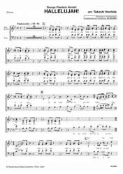 Chorsatz zu: Halleluhjah (engl.) -Georg Friedrich Händel (George Frederic Handel) / Arr.Takashi Hoshide
