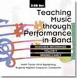 CD "3 CD Set: Teaching Music Through Performance in Band, Vol. 09" - Grade 2-3 -North Texas Wind Symphony / Arr.Eugene Migliaro Corporon
