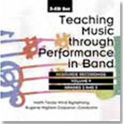 CD "3 CD Set: Teaching Music Through Performance in Band, Vol. 09" - Grade 2-3 - North Texas Wind Symphony / Arr. Eugene Migliaro Corporon