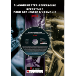 Promo Kat + CD: De Haske - Blasorchester Repertoire 2013