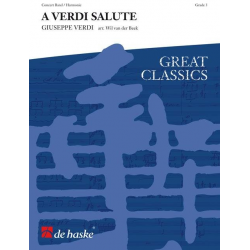 A Verdi Salute - Giuseppe Verdi / Arr. Wil van der Beek