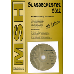 Promo CD: Scherbacher - Blasorchester 2012