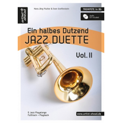 Ein halbes Dutzend Jazz Duette - Vol. 2 - Trompete Bb - Hans-Jörg Fischer