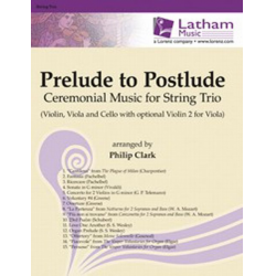 Prelude to Postlude - String Trio -Philip Clark
