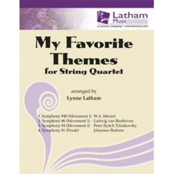 My Favorite Themes (String Quartet) - William P. Latham
