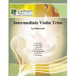 Intermediate Violin Trios -Burswold