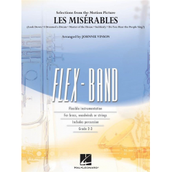 FLEX BAND: Les Misérables (Selections from the Motion Picture) -Alain Boublil & Claude-Michel Schönberg / Arr.Johnnie Vinson
