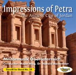 CD 'Tierolff for Band No. 29 - Impressions of Petra' - Militärmusik Oberösterreich