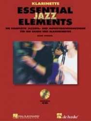 Essential Jazz Elements (D) - Klarinette - Buch + 2 Playalong-CD's -Mike Steinel