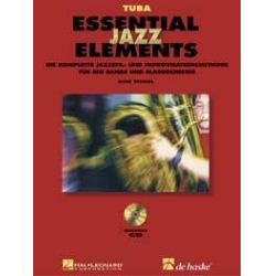 Essential Jazz Elements (D) - Tuba in C - Buch + 2 Playalong-CD's -Mike Steinel