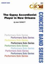 The Gypsy Accordionist Player in New Orleans - Keith Terrett