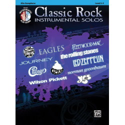 Classic Rock Hits Inst Solos Ax/CD