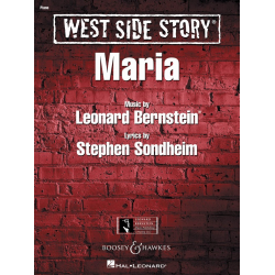 Maria (from West Side Story) - Piano - Leonard Bernstein