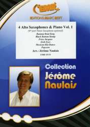 4 Alto Saxophones & Piano Vol. 1 - Jérôme Naulais / Arr. Jérôme Naulais
