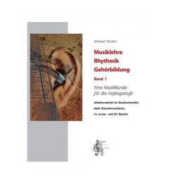 Musiklehre Rhythmik Gehörbildung Band 1 - Buch + Online-Audio - Michael Stecher