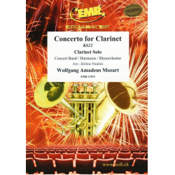Concerto for Clarinet - Wolfgang Amadeus Mozart / Arr. Jérôme Naulais