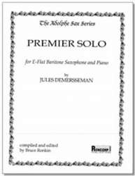 Premier Solo - baritone sax and piano -Jules Demersseman