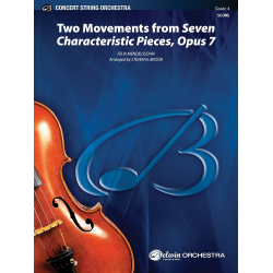 Two Movements 7 Charactr Pcs Op 7 (s/o) - Felix Mendelssohn-Bartholdy