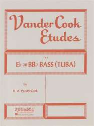 Vandercook Etudes For Eb or Bb Bass (Tuba) - Hale Ascher VanderCook