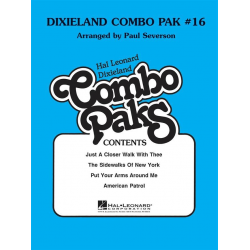 Dixieland Combo Pak #16 -Diverse / Arr.Paul Severson