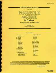 Passacaglia and Fugue in C Minor BWV 582 - Johann Sebastian Bach / Arr. Donald R. Hunsberger