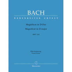 Magnificat D-Dur BVW243 : für - Johann Sebastian Bach