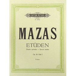 Etüden Op. 36 Heft 1 - Jacques Mazas / Arr. Walther Davisson