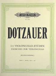 113 Violoncello Etüden 1 - Justus Johann Friedrich Dotzauer