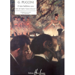 O mio babbino caro : pour piano -Giacomo Puccini / Arr.Hans-Günter Heumann