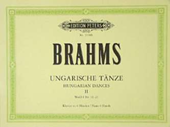 Ungarische Tänze 2 - Klavier 4händig - Johannes Brahms