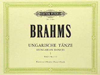 Ungarische Tänze 1 - Klavier 4händig - Johannes Brahms