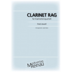 Clarinet Rag - 4 Holzbläser - Fred Jewell / Arr. Josef Jiskra