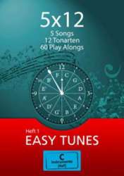 5x12 - Easy Tunes (Heft 1) - C-Instrumente (tief): Trompete in C - Stewart Burgess