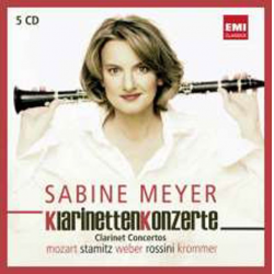 5CD's: Sabine Meyer spielt Klarinettenkonzerte I (5 CD's)