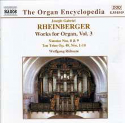 CD "Sämtliche Orgelwerke Vol.3 Rheinberger"