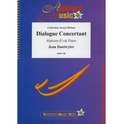 Dialogue Concertant - Alphorn in F - Jean Daetwyler