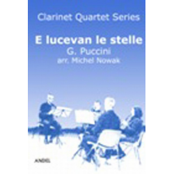 E lucevan le stelle - 4 Klarinetten -Giacomo Puccini / Arr.Michel Nowak