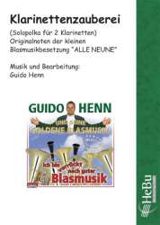 Klarinettenzauberei (Solopolka für 2 Klarinetten in B und kleine Blasmusikbesetzung) - Guido Henn