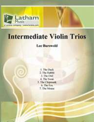 Intermediate Violin Trios -Burswold